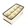 Органайзер тканинний в шафу для зберігання 8 комірок ANbeauty Beige (AN0103409) (1402800)