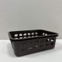 Корзинка пластиковая 19*14*6,5 см Lamela 271/0160 коричневая (1226272)