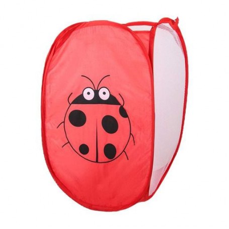 Корзина-сетка для игрушек 10-76(Red) с рисунком, 48х25 см Bambi (25 см) (1689524)
