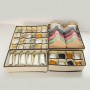 Набір з 4 органайзерів в шафу для зберігання ANbeauty Beige (AN0103412) (1402815)