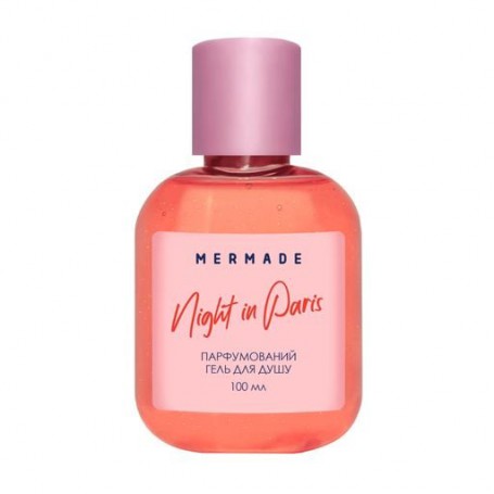 Парфюмированный гель для душа Mermade Night In Paris женский, 100 мл