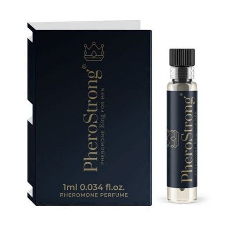 Духи мужские PheroStrong King For Men Pheromone Perfume с феромонами, 1 мл (пробник)