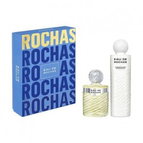 Парфюмированный набор Rochas Eau de Rochas женский (туалетная вода, 220 мл + лосьон для тела, 500 мл)