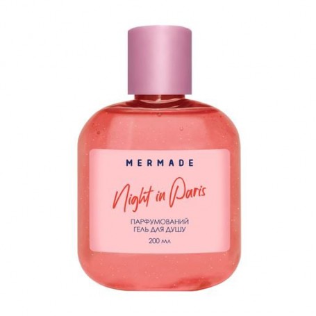 Парфюмированный гель для душа Mermade Night In Paris женский, 200 мл