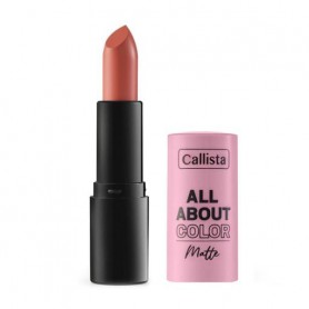 Матовая помада для губ Callista All About Color Matte Lipstick 501 Our Juliet, 4 г