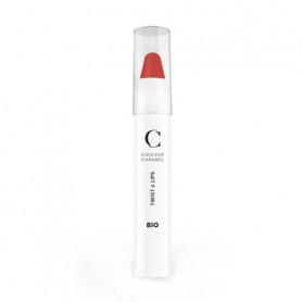 Помада-карандаш для губ Couleur Caramel Twist &amp Lips 411 Rose, 3 г
