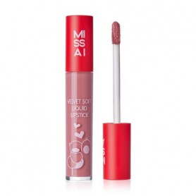 Жидкая помада для губ Missai Velvet Soft Liquid Lipstick тон 01, 5 г