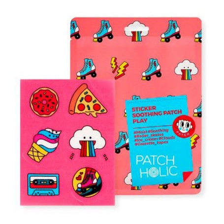 Патчи для лица Patch Holic Sticker Soothing Patch Play, 12 г, 6 шт