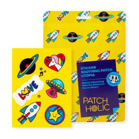 Патчи для лица Patch Holic Sticker Soothing Patch Utopia, 12 г, 6 шт