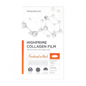 Патчи для зоны лба и шеи Dermarssance Highprime Collagen Film с коллагеном, 5*0.17 г