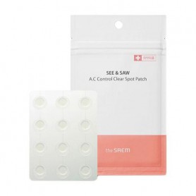 Точечные патчи для проблемной кожи The Saem See &amp Saw A.C Control Spot Patch, 24 шт