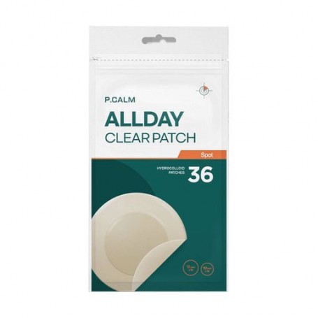 Успокаивающие патчи для акне и воспалений P.Calm All Day Clear Patch, 36 шт