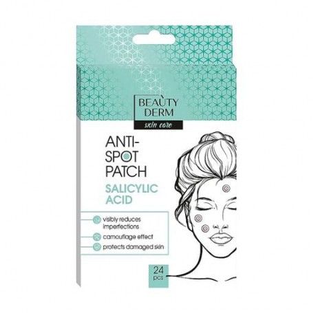 Точечные патчи BEAUTYDERM Anti-Spot Patch против недостатков, с салициловой кислотой, 24 шт
