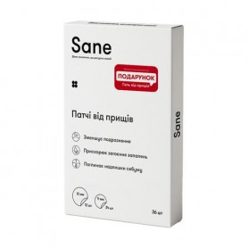Патчи от прыщей Sane, 36 шт