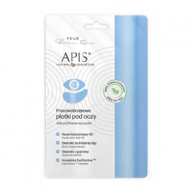 Патчи для кожи вокруг глаз Apis Natural Cosmetics Your Home Spa Anti-puffiness Eye Pads против отеков, 1 пара