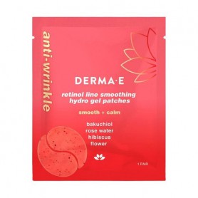 Гидрогелевые патчи для кожи вокруг глаз Derma E Retinol Line Smoothing Hydro Gel Patches с ретинолом, 5 пар