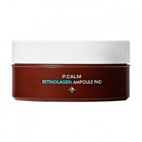 Патчи для кожи вокруг глаз P.Calm Retinolagen Ampoule Pad для сужения пор, 60 шт