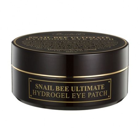 Патчи для кожи вокруг глаз Benton Snail Bee Ultimate Hydrogel Eye Patch с муцином улитки и ядом пчелы, 60 шт