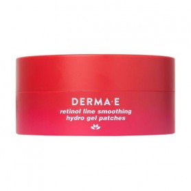 Гидрогелевые патчи для кожи вокруг глаз Derma E Retinol Line Smoothing Hydro Gel Patches с ретинолом, 60 шт