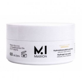 Гидрогелевые патчи для кожи вокруг глаз Marion Golden Glow Argan Niacinamide Hydrogel Eye Pads, 60 шт