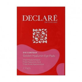 Патчи для кожи вокруг глаз Declare Eye Contour Golden Hyaluron Eye Pads Золотой гиалурон, 2 шт