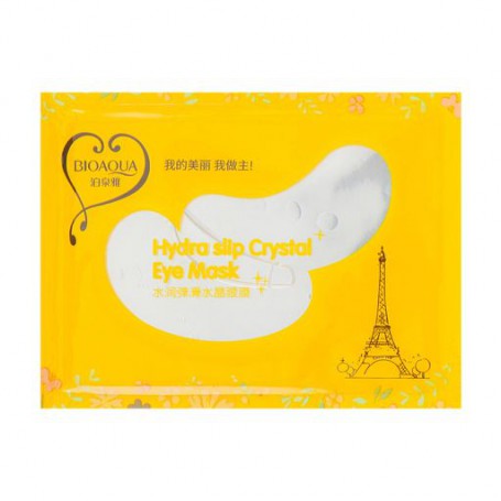 Гидрогелевые патчи для кожи вокруг глаз Bioaqua Hydra Slip Crystal Eye Mask, 7.5 г