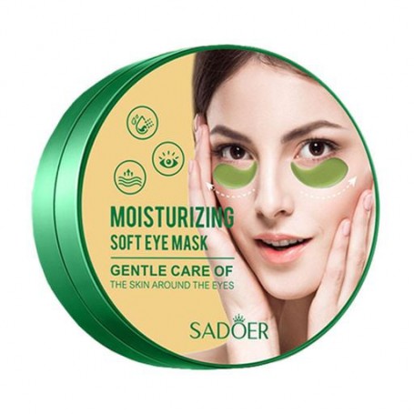 Гидрогелевые патчи для кожи вокруг глаз Sadoer Moisturizing Soft Eye Mask, 80 г, 60 шт