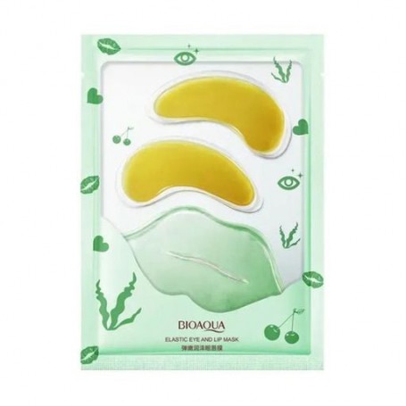 Маска для кожи вокруг глаз и губ Bioaqua Elastic Eye &amp Lip Mask, 14 г