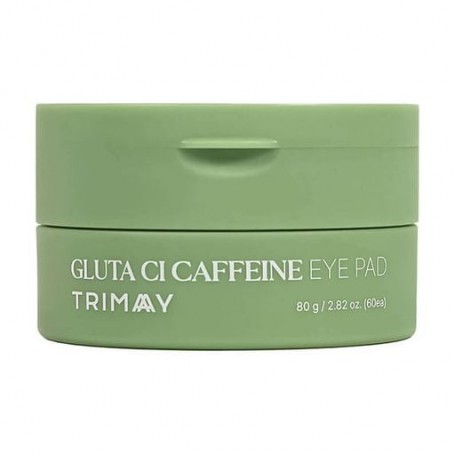 Пады для кожи вокруг глаз Trimay Gluta Ci Coffeine Eye Pad с глутатионом, центеллой и кофеином, 60 шт