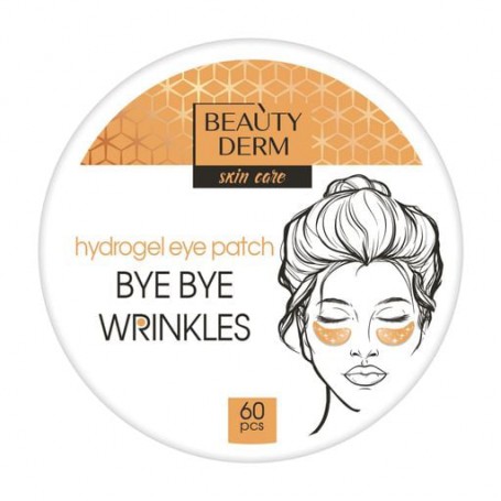 Золотые гидрогелевые патчи для кожи вокруг глаз BEAUTYDERM Bye Bye Wrinkles Hydrogel Eye Patch, 60 шт