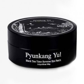 Патчи для кожи вокруг глаз Pyunkang Yul Black Tea Time Reverse Eye Patch с ферментированным экстрактом чёрного чая, 60 шт