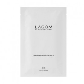 Гидрогелевые патчи для кожи вокруг глаз LAGOM Peptide Micro Needle Patch, 1 пара