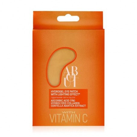 Гидрогелевые патчи под глаза ABOUT face Hydrogel eye patch with Lighting Effect с витамином С, 6 шт