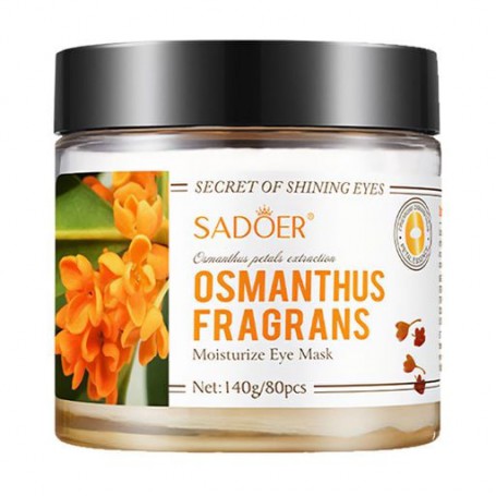 Патчи для кожи вокруг глаз Sadoer Golden Osmanthus Fragrans Moisturize Eye Mask с османтусом, 140 г, 80 шт