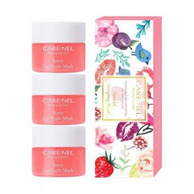 Ночная маска для губ Carenel Berry Lip Night Mask Ягодная, 3*5 г