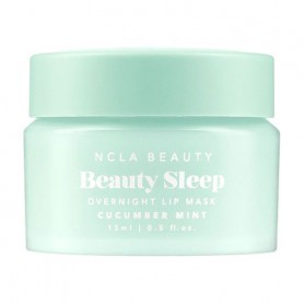 Ночная маска для губ NCLA BEAUTY Beauty Sleep Overnight Lip Mask Огурец и мята, 15 мл
