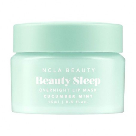 Ночная маска для губ NCLA BEAUTY Beauty Sleep Overnight Lip Mask Огурец и мята, 15 мл