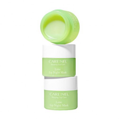 Ночная маска для губ Carenel Lime Lip Night Mask Лайм, 3*5 г