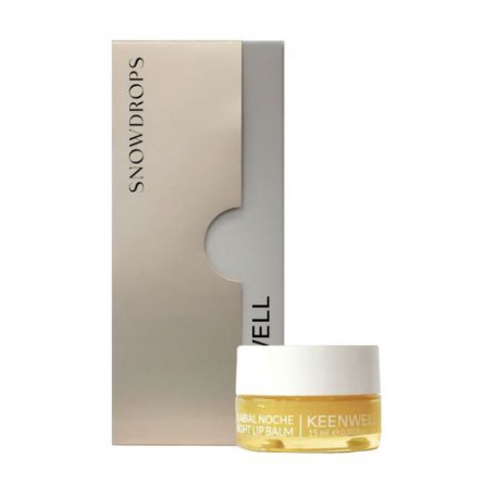 Ночной бальзам-маска для губ Keenwell Snow Drops Overnight Lip Balm Ваниль, 15 мл