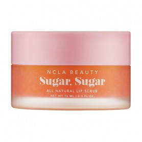 Сахарный скраб для губ NCLA BEAUTY Sugar, Sugar All Natural Lip Scrub Персик, 15 мл