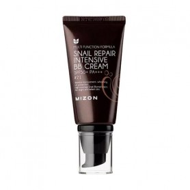 BB-крем для лица Mizon Snail Repair Intensive BB Cream SPF50+ PA +++ с муцином улитки, тон 27, 50 мл