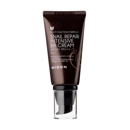 ВВ-крем для лица Mizon Snail Repair Intensive BB Cream SPF 50+ РА+++ с муцином улитки, тон 25, 50 мл