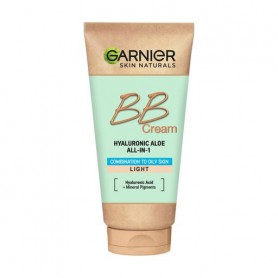 ВВ-крем для лица GARNIER Skin Naturals SPF 25, для комбинированной и жирной кожи, Светло-бежевый, 50 мл