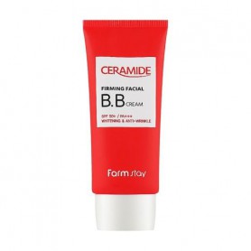 Укрепляющий BB-крем для лица FarmStay Ceramide Firming Facial BB Cream SPF 50 с керамидами, 50 мл