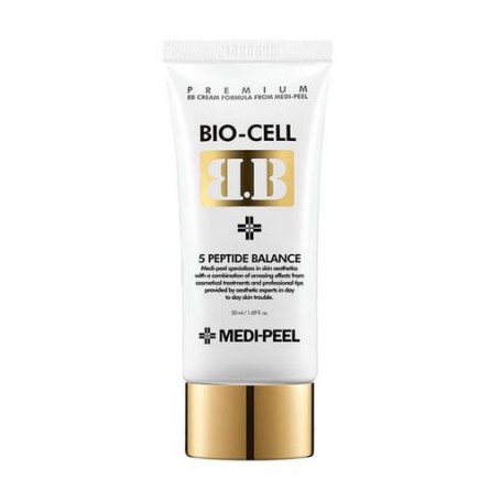 ВВ-крем для лица Medi-Peel BB Cream Bio-Cell 5 Peptide Balance с пептидами, 50 мл