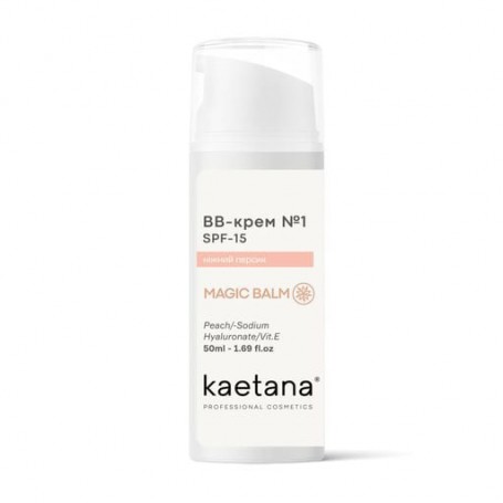 ВВ-крем для лица Kaetana Magic Balm, SPF-15, тон Нежный персик, 50 мл