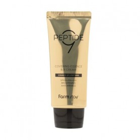 ВВ крем для лица FarmStay Peptide 9 Covering Essence BB Cream с пептидами, SPF 50+/PA++++, 50 г