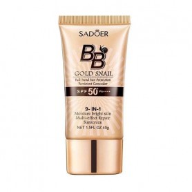 ВВ-крем для лица Sadoer Gold Snail Sun Protection BB Cream, SPF 50+ PA+++, 01 Natural Color, 40 г