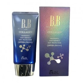 ВВ-крем для лица Ekel Collagen BB Cream SPF 50+/PA+++ с экстрактом коллагена, 50 мл