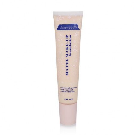 Тональная основа для лица GlamBee Matte Make-Up Foundation 01, 40 мл